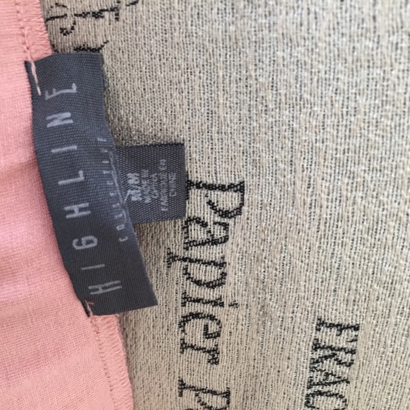 High Line off shoulder top in Pink size M - Picture 3 of 4